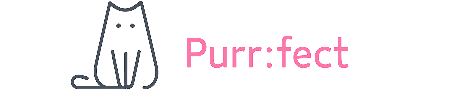Purr-fect AI Logo